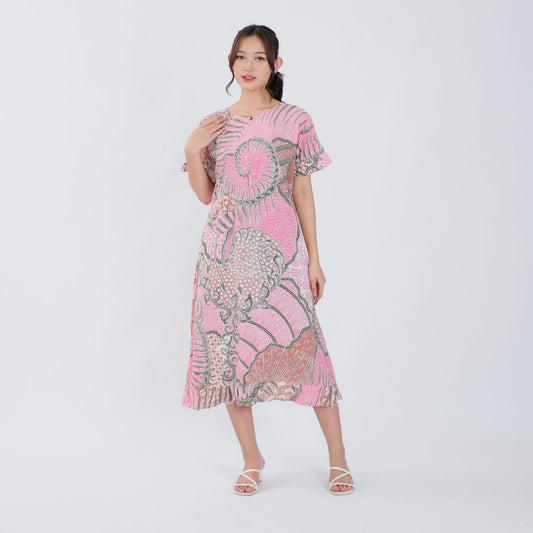 Daster Batik Resleting Rayon Premium - Batik Surya Teja (DS 1-5)