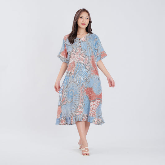 Daster Batik Kancing Rayon Premium - Batik Surya Teja (DKS 6-10)