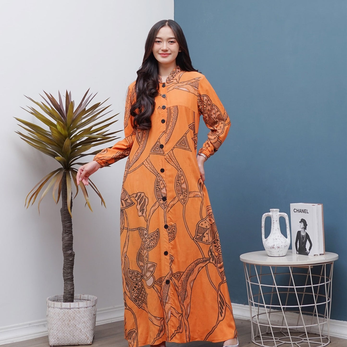 Gamis Batik Rayon Premium - Batik Surya Teja (GB 1-5)