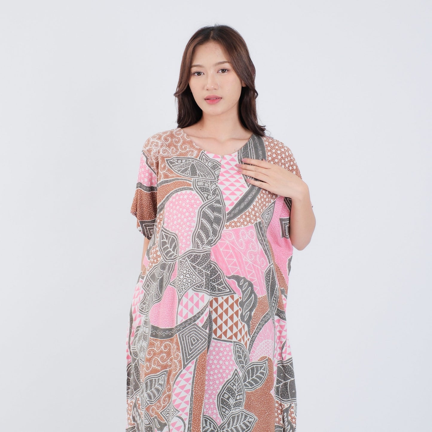 Daster Kelelawar Batik Rayon Premium - Batik Surya Teja (DLS 1-26)