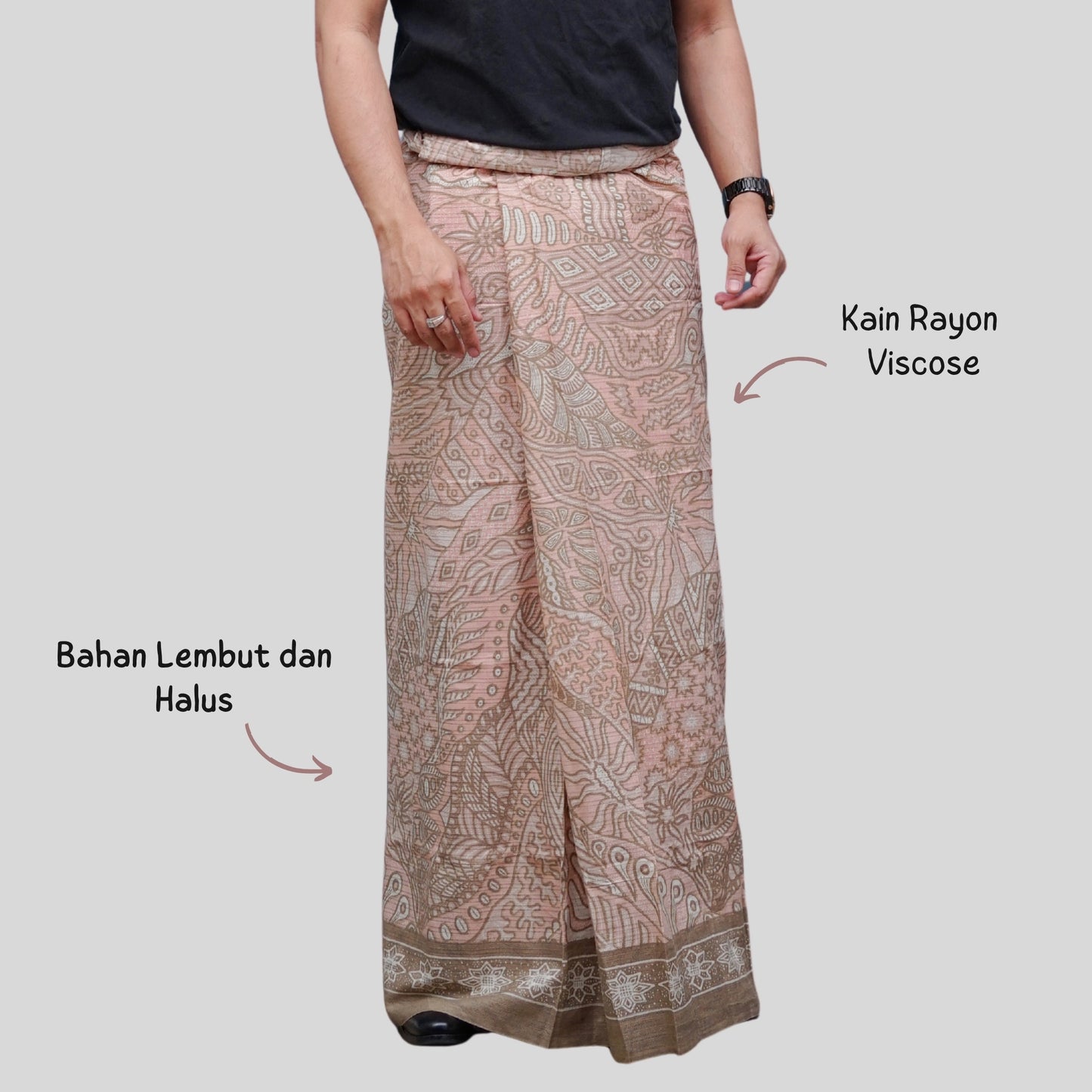 Sarung Batik Rayon Viscose Premium - Batik Surya Teja (SBS 1-5)