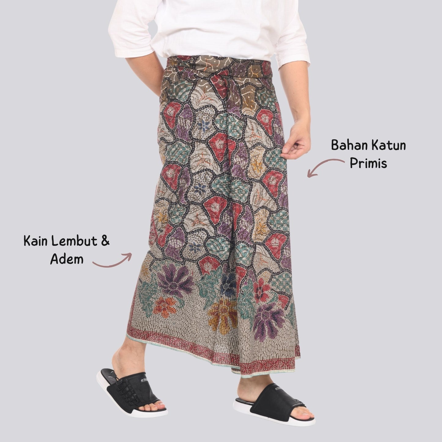 Sarung Batik Tulis Asli Pekalongan Katun Premium - Batik Surya Teja (SBT 19-34)