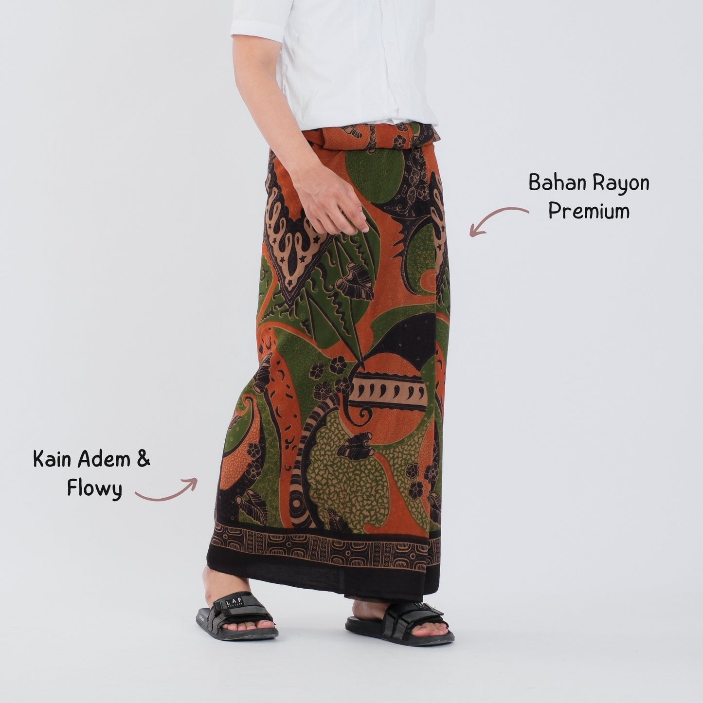 Sarung Goyor Batik Rayon Premium - Batik Surya Teja (SGBI 11-15)