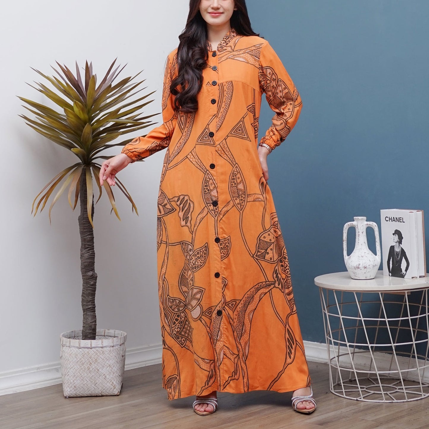 Gamis Batik Rayon Premium - Batik Surya Teja (GB 1-5)