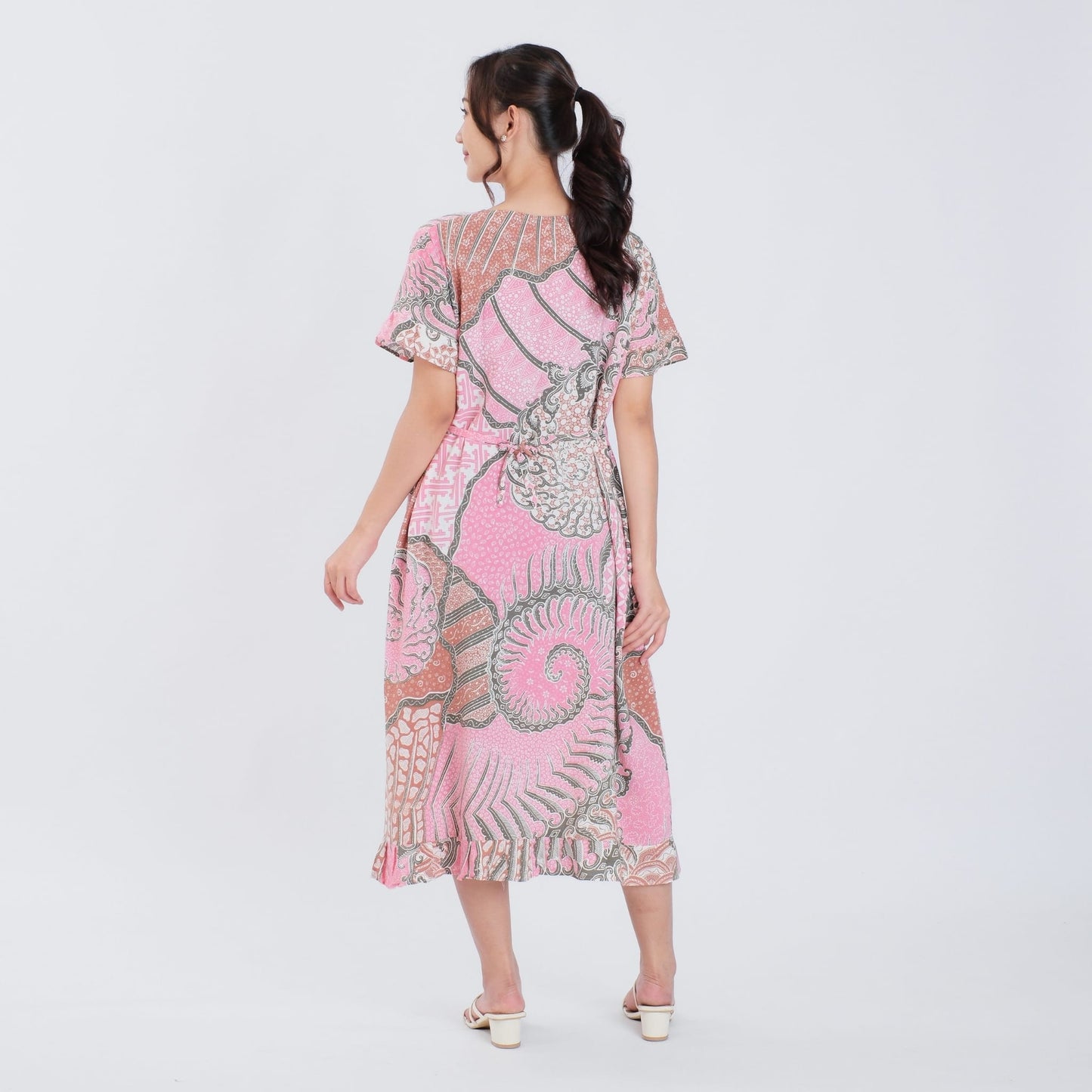 Daster Batik Resleting Rayon Premium - Batik Surya Teja (DS 1-5)