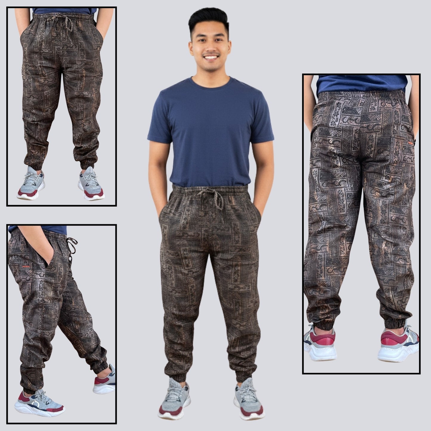 Celana Jogger Batik Dobby Premium - Batik Surya Teja (CJ 8-29)