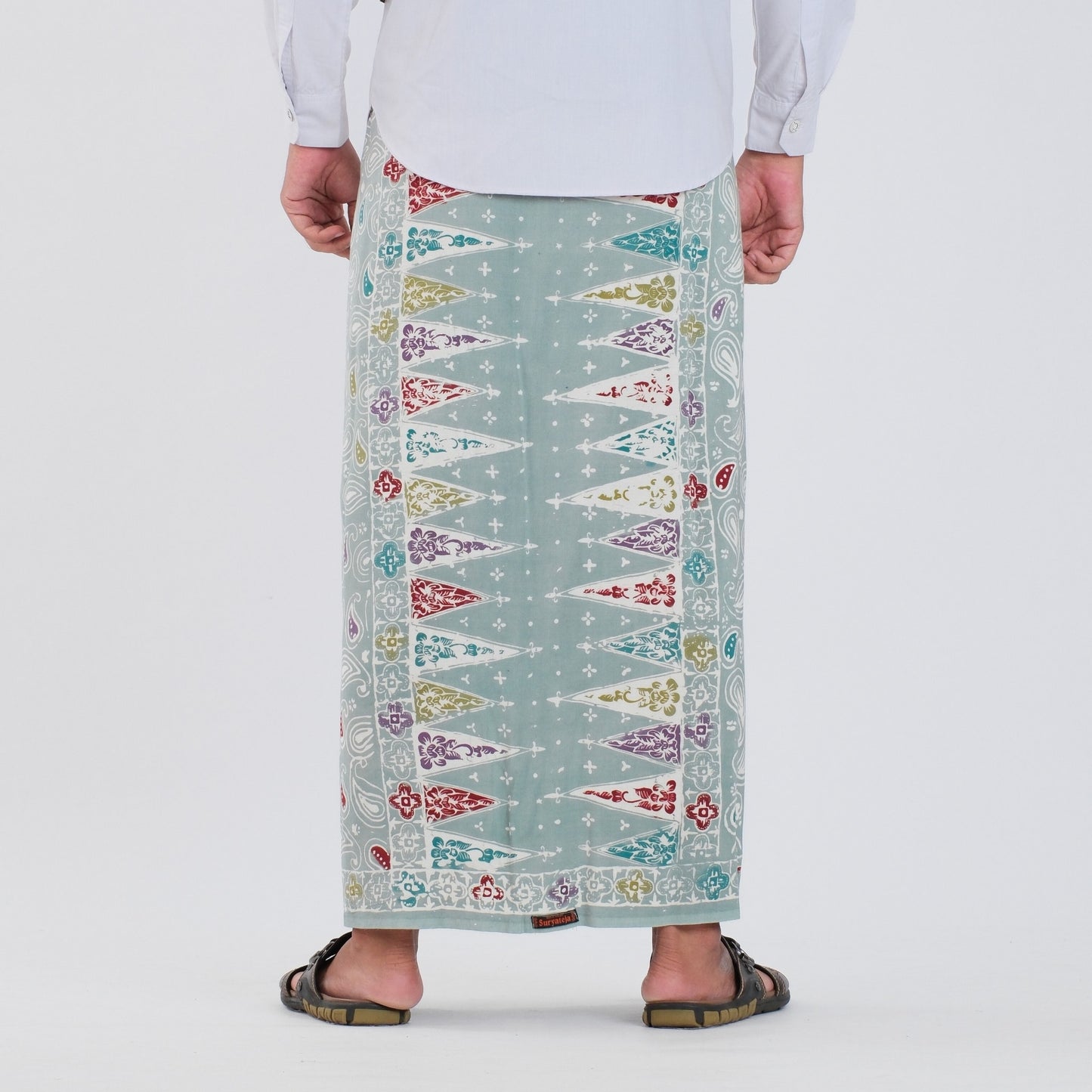 Sarung Batik Cap Sage Colet Rayon Premium - Batik Surya Teja (SPC 4-19)