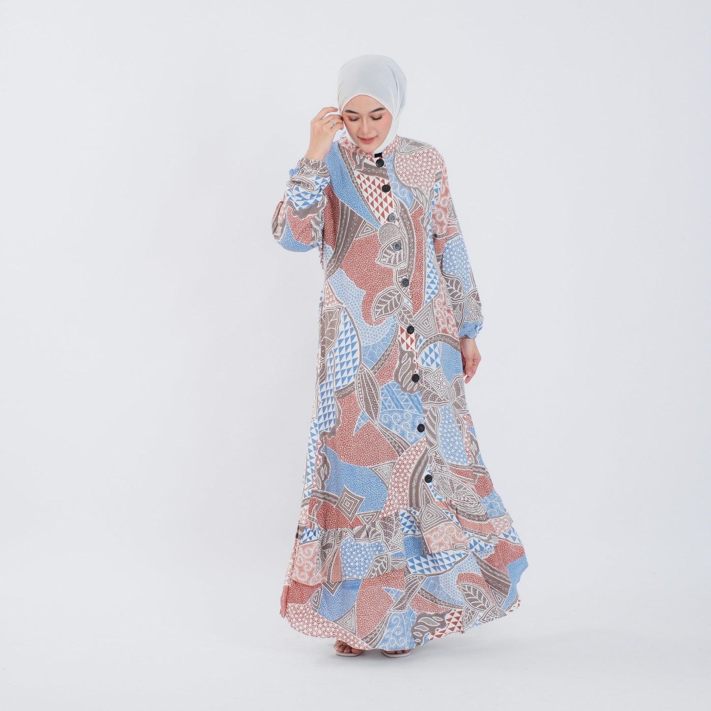 Gamis Batik Rayon Premium - Batik Surya Teja (GS 1-3)