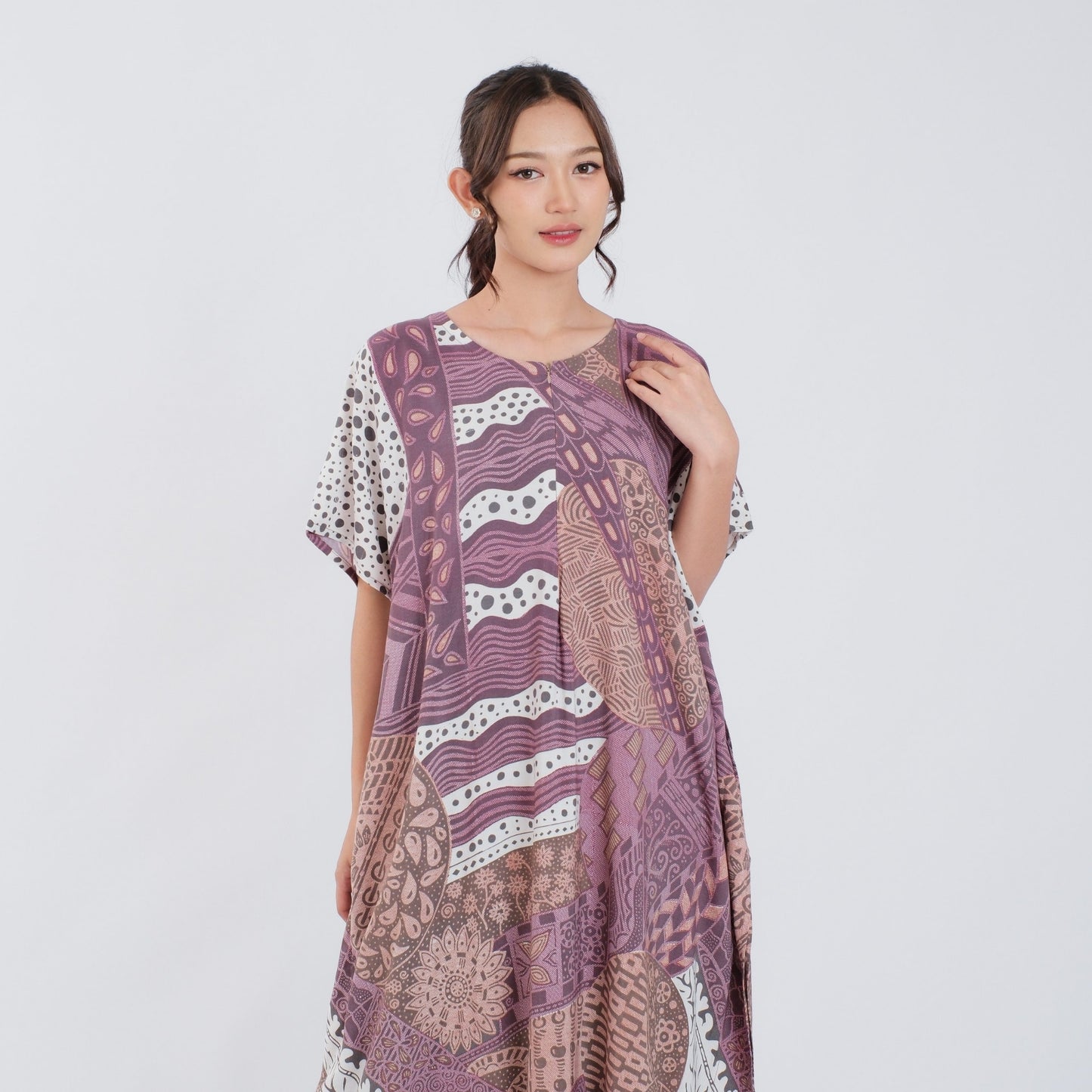 Daster Kelelawar Batik Rayon Premium - Batik Surya Teja (DLS 6-10)