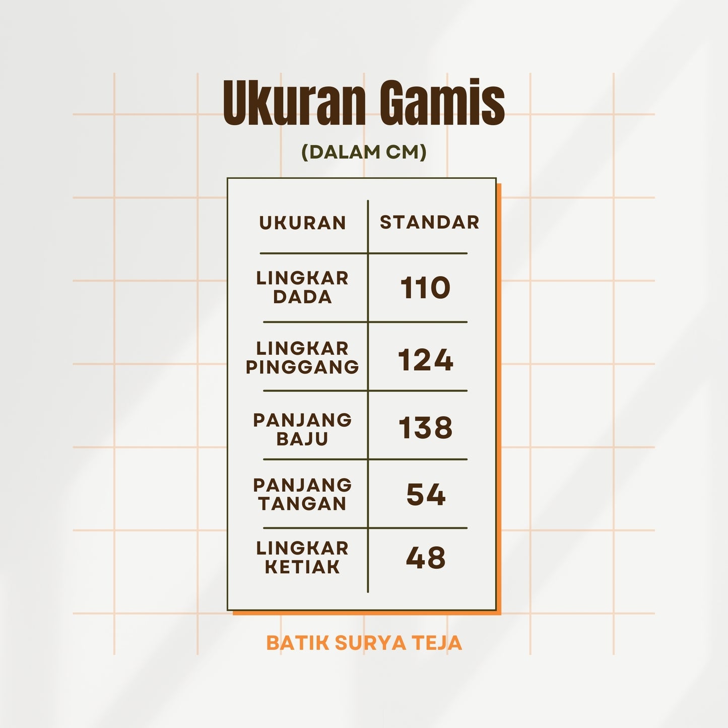 Gamis Batik Rayon Premium - Batik Surya Teja (GB 1-5)