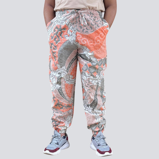 Celana Jogger Batik Dobby Premium - Batik Surya Teja (CJ 5-45)