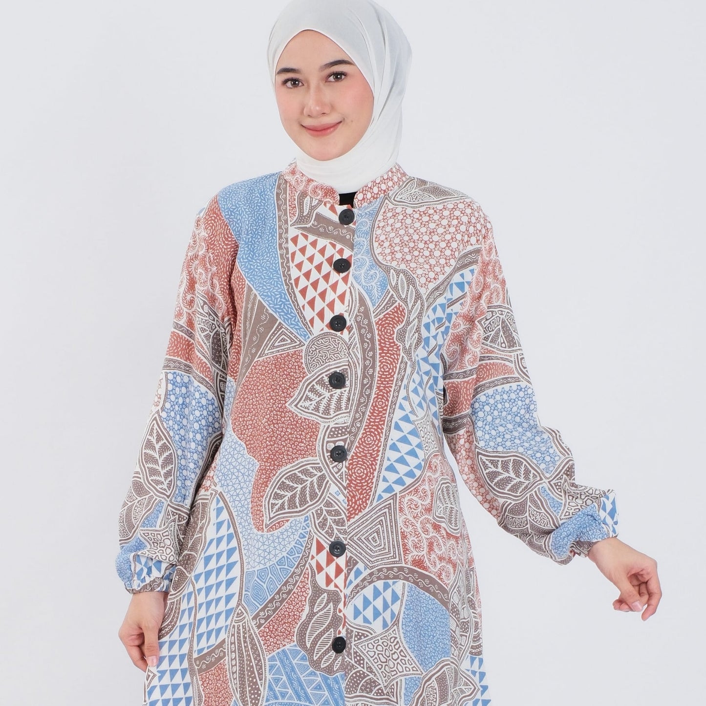 Gamis Batik Rayon Premium - Batik Surya Teja (GS 1-3)