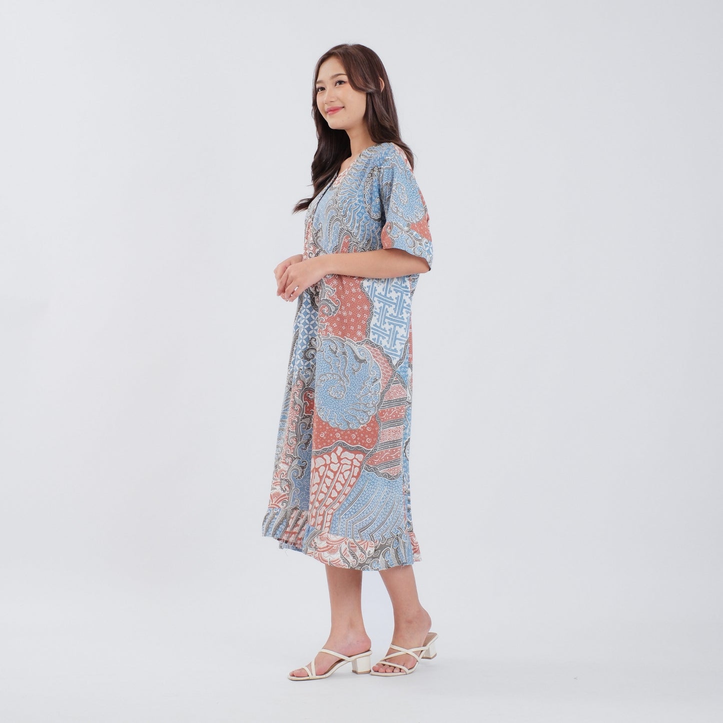 Daster Batik Kancing Rayon Premium - Batik Surya Teja (DKS 6-10)