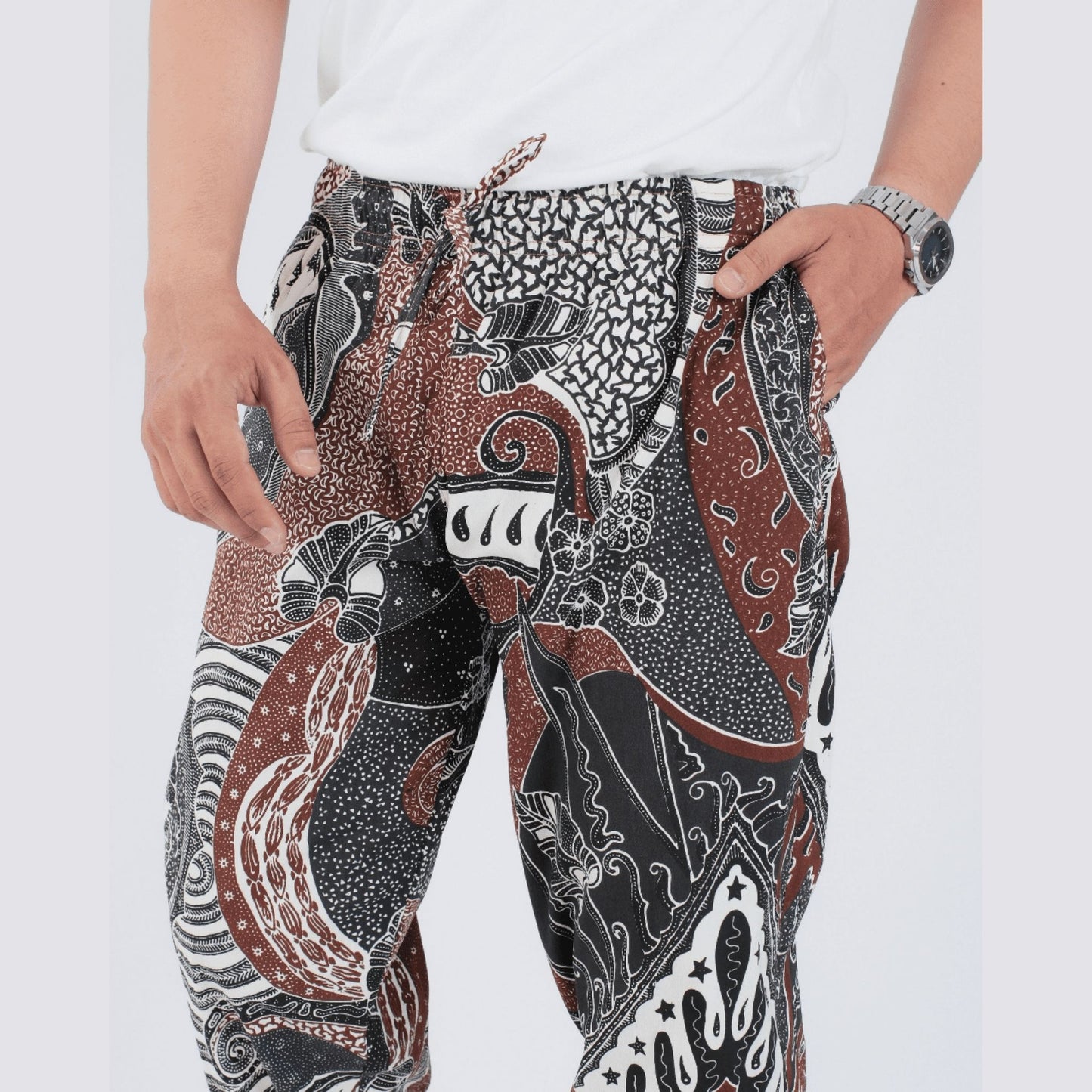 Celana Jogger Batik Dobby Premium - Batik Surya Teja (CJ 2-51)