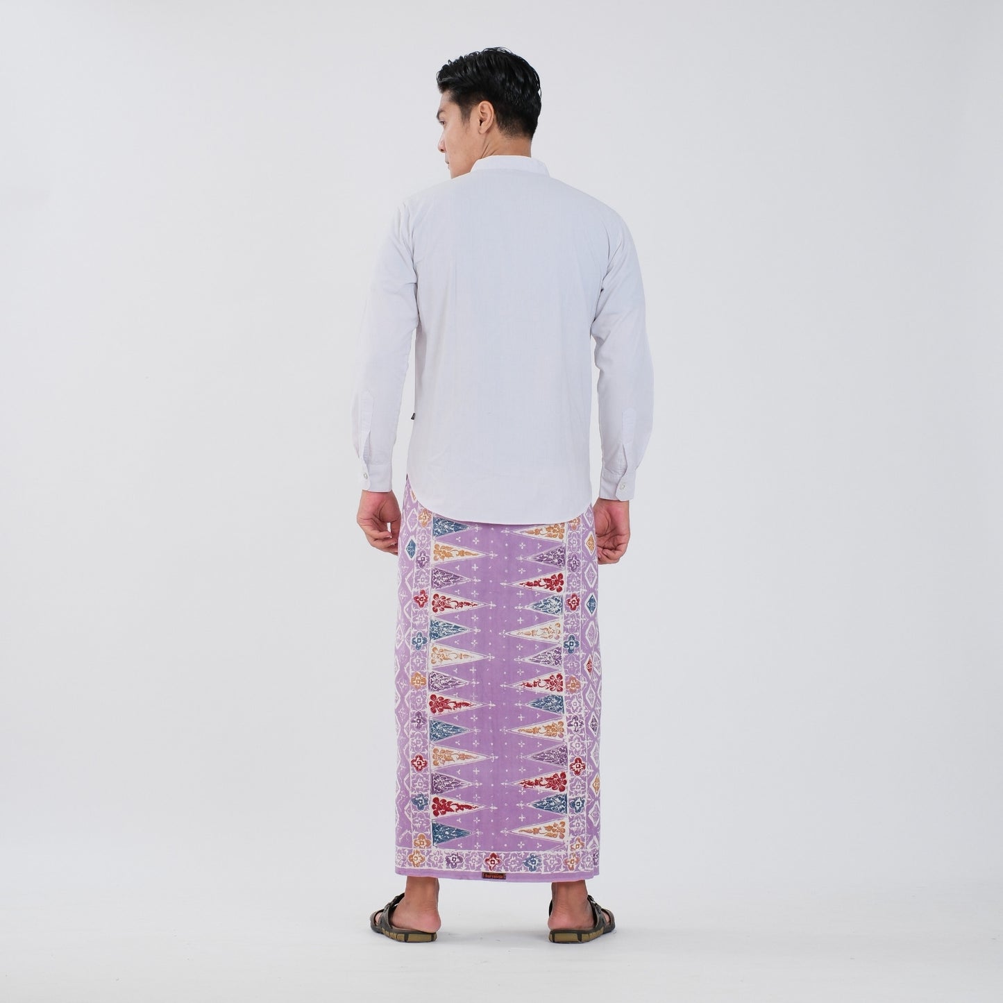 Sarung Batik Cap Lavender Colet Rayon Premium - Batik Surya Teja (SPC 5-20)