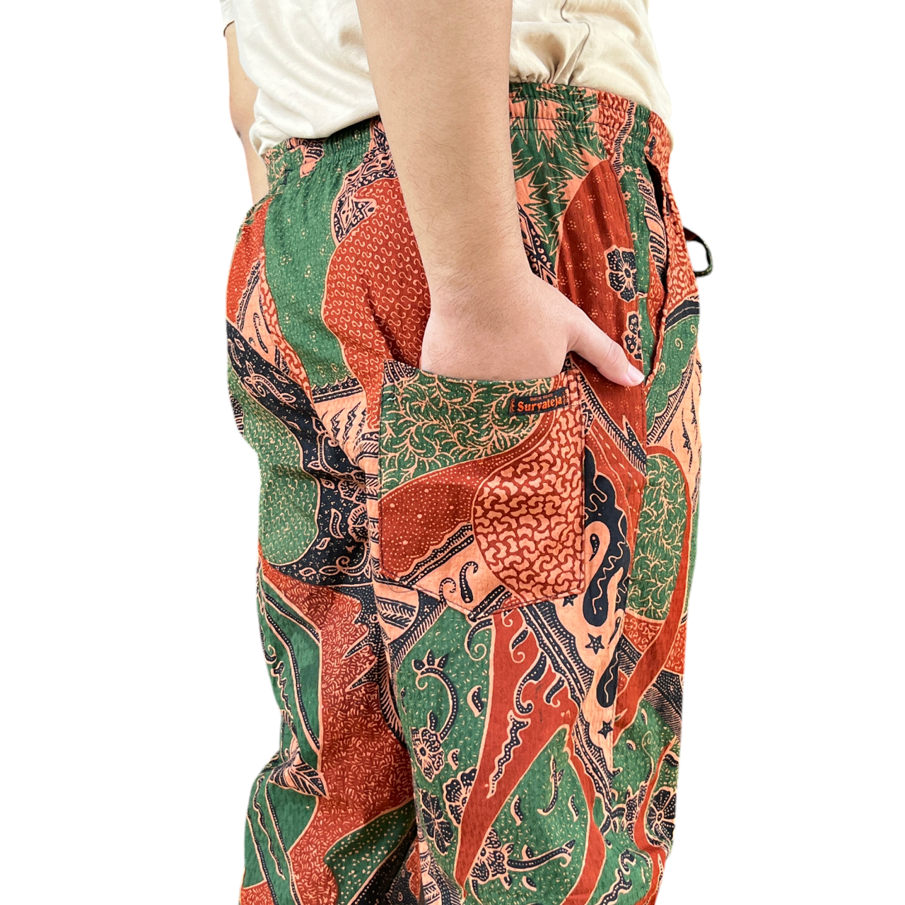 Celana Jogger Batik Dobby Premium - Batik Surya Teja (CJ 2-51)