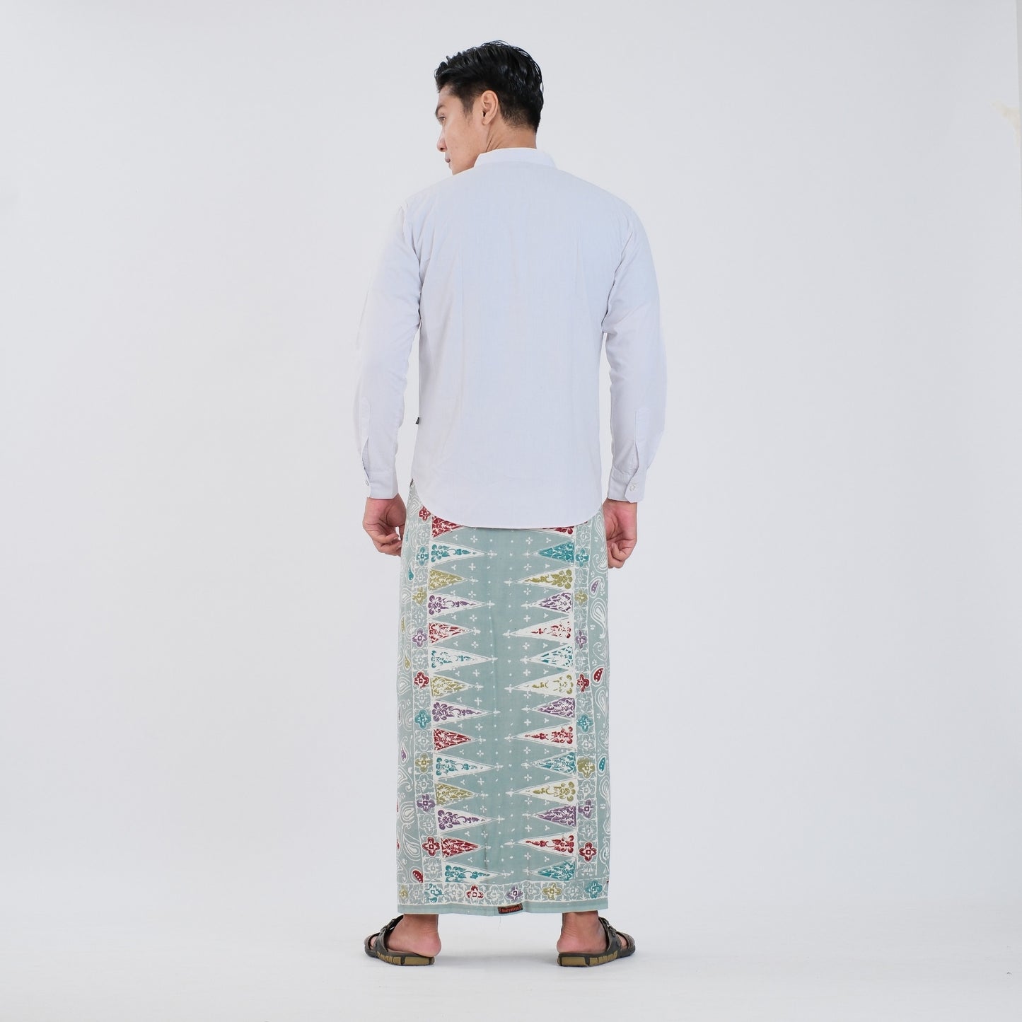 Sarung Batik Cap Sage Colet Rayon Premium - Batik Surya Teja (SPC 4-19)