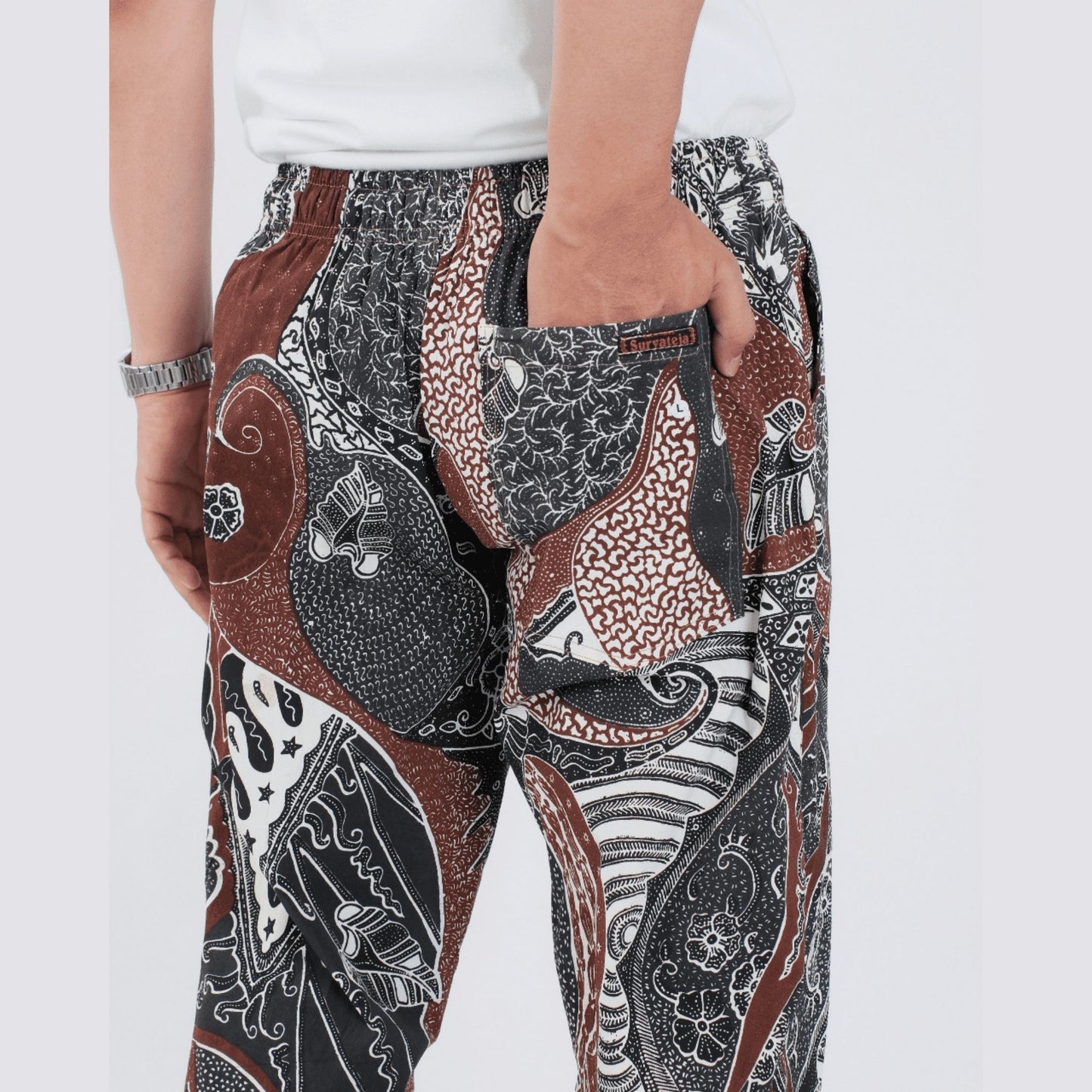 Celana Jogger Batik Dobby Premium - Batik Surya Teja (CJ 2-51)