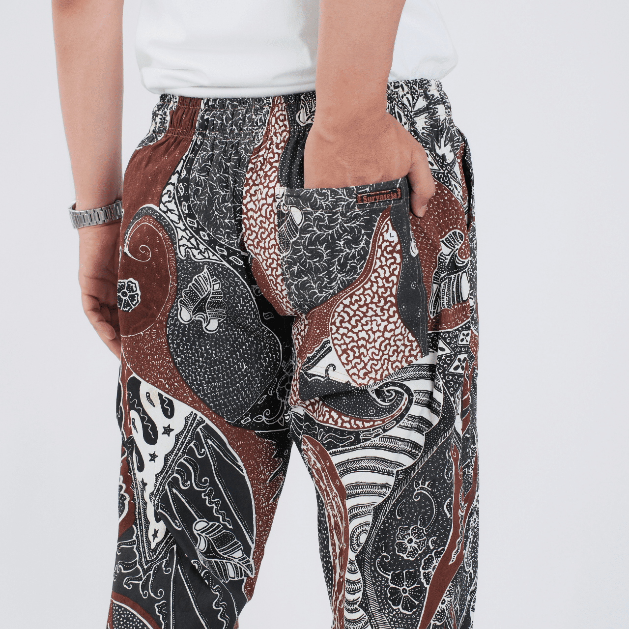 Celana Jogger Batik Dobby Premium - Batik Surya Teja (CJ 2-51)