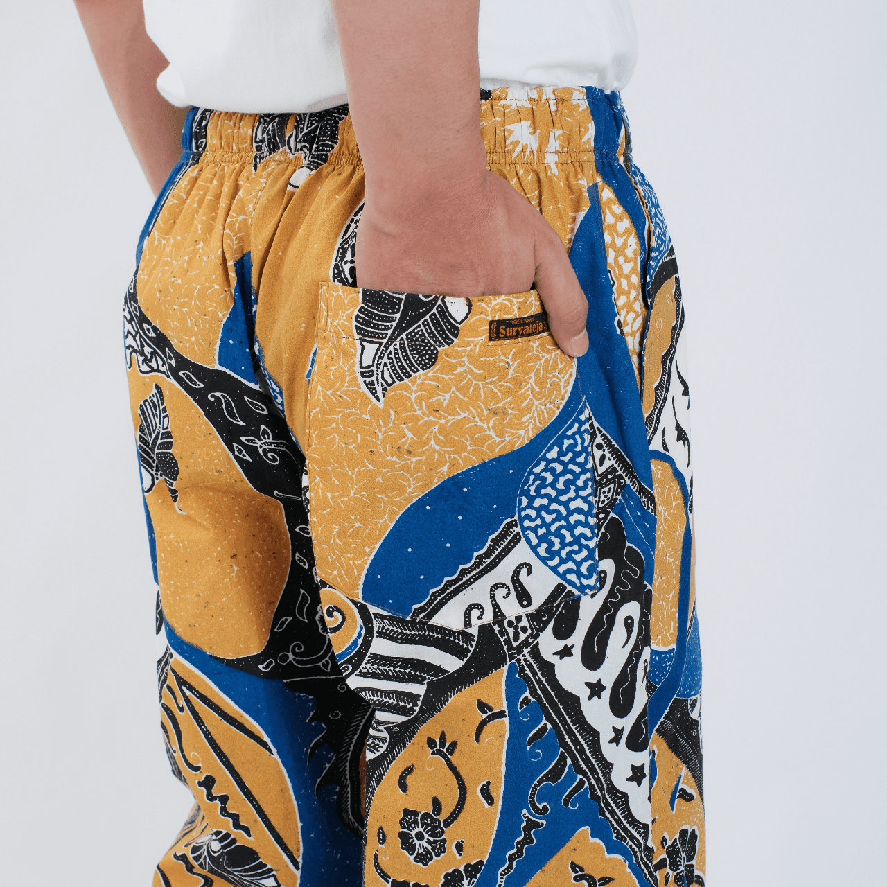 Celana Jogger Batik Dobby Premium - Batik Surya Teja (CJ 2-51)