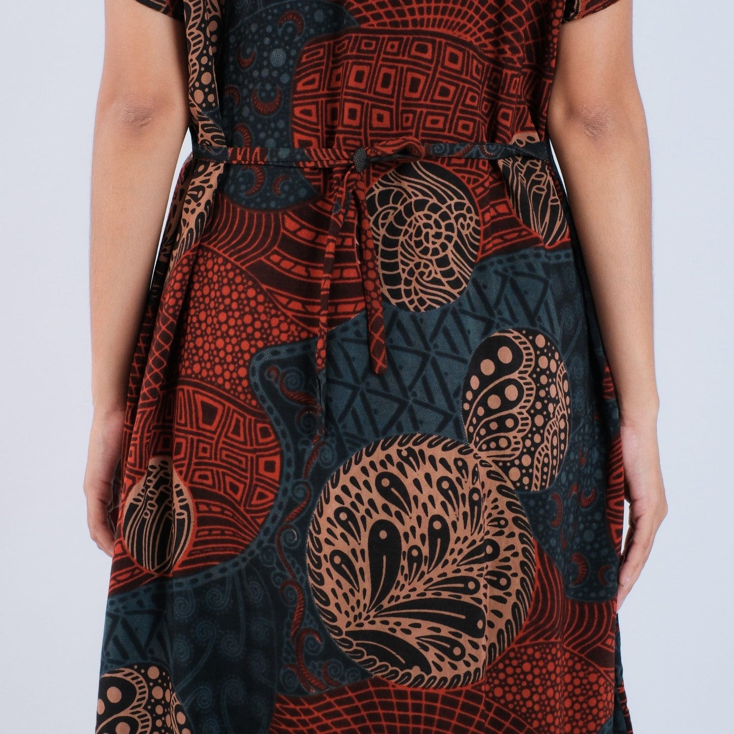 Daster Batik Resleting Rayon Premium - Batik Surya Teja (DL 16-20)