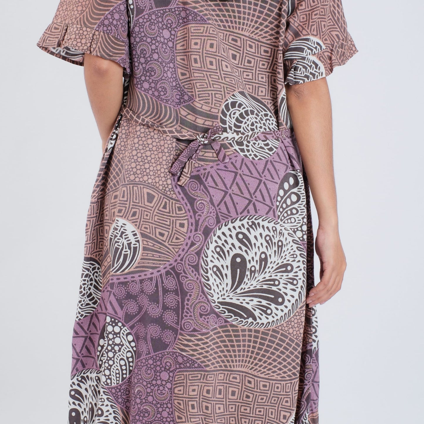 Daster Batik Resleting Rayon Premium - Batik Surya Teja (DAB 1-5)
