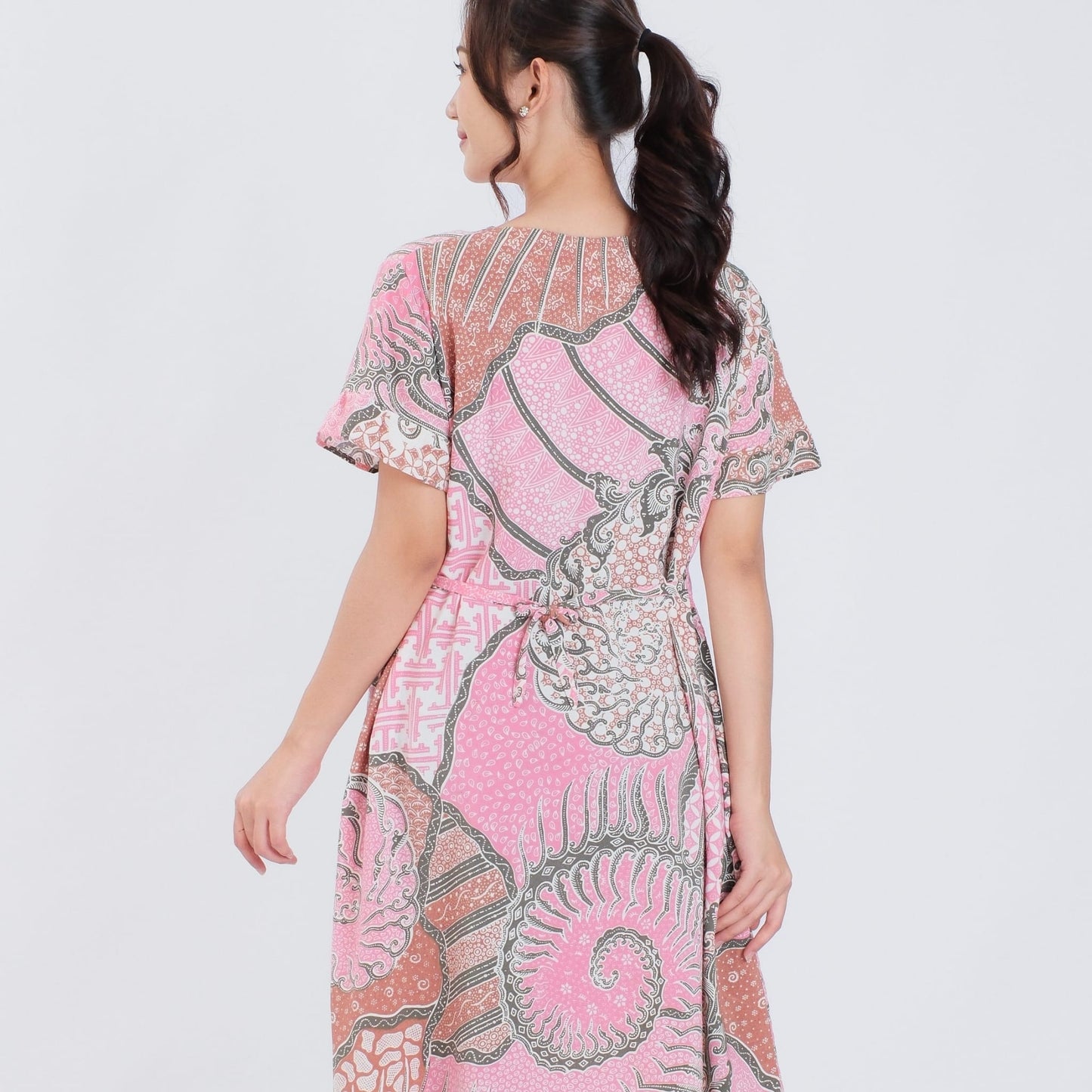 Daster Batik Resleting Rayon Premium - Batik Surya Teja (DS 1-5)