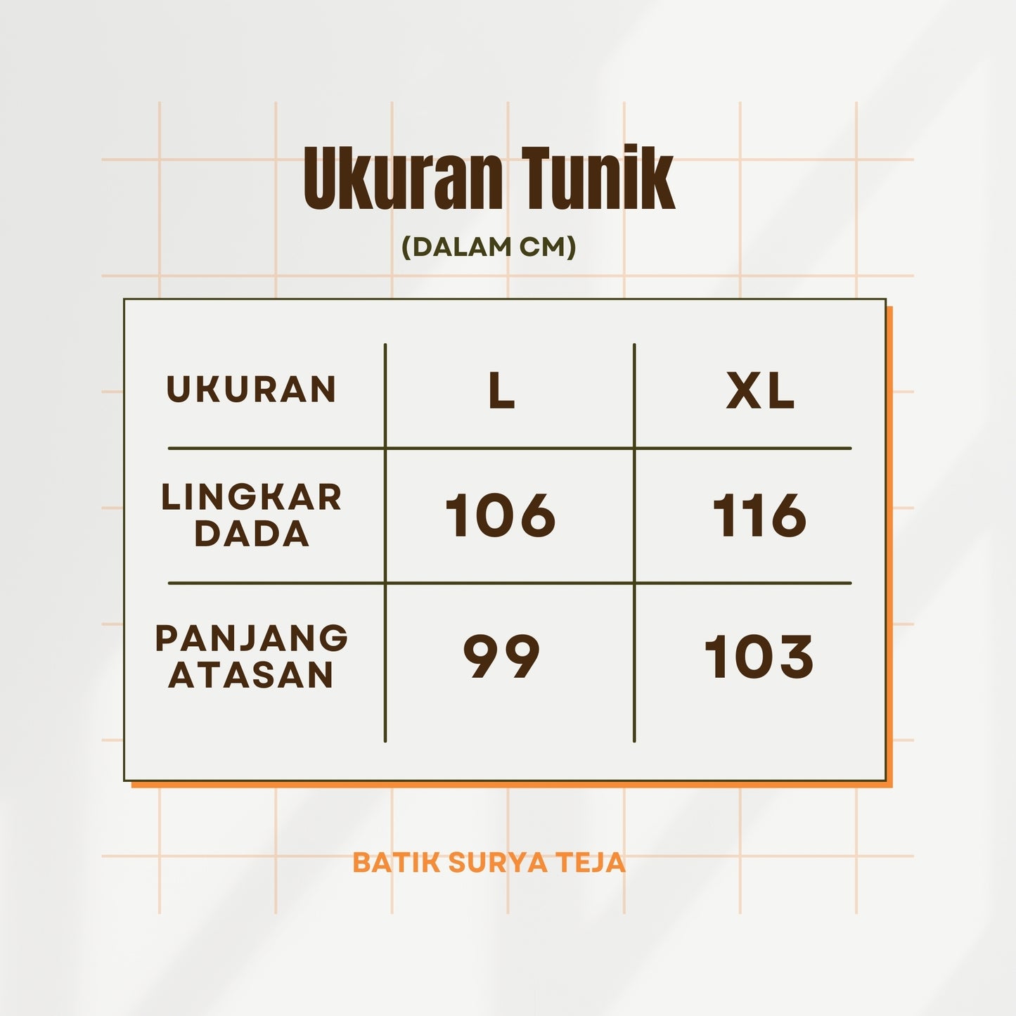 Atasan Wanita Tunik Batik Rayon Premium - Batik Surya Teja (TS 1-5)