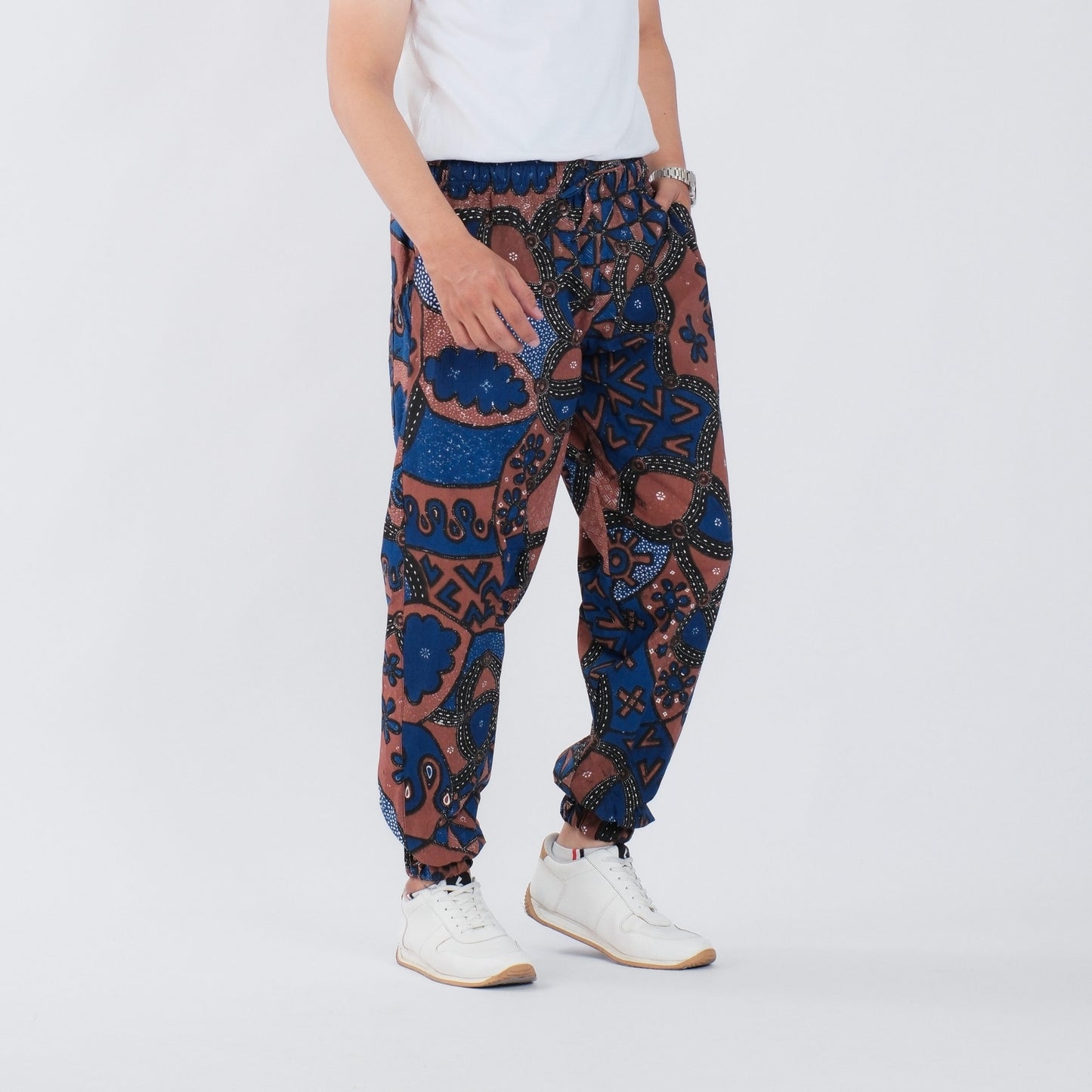 Celana Jogger Batik Dobby Premium - Batik Surya Teja (CJ 40-58)