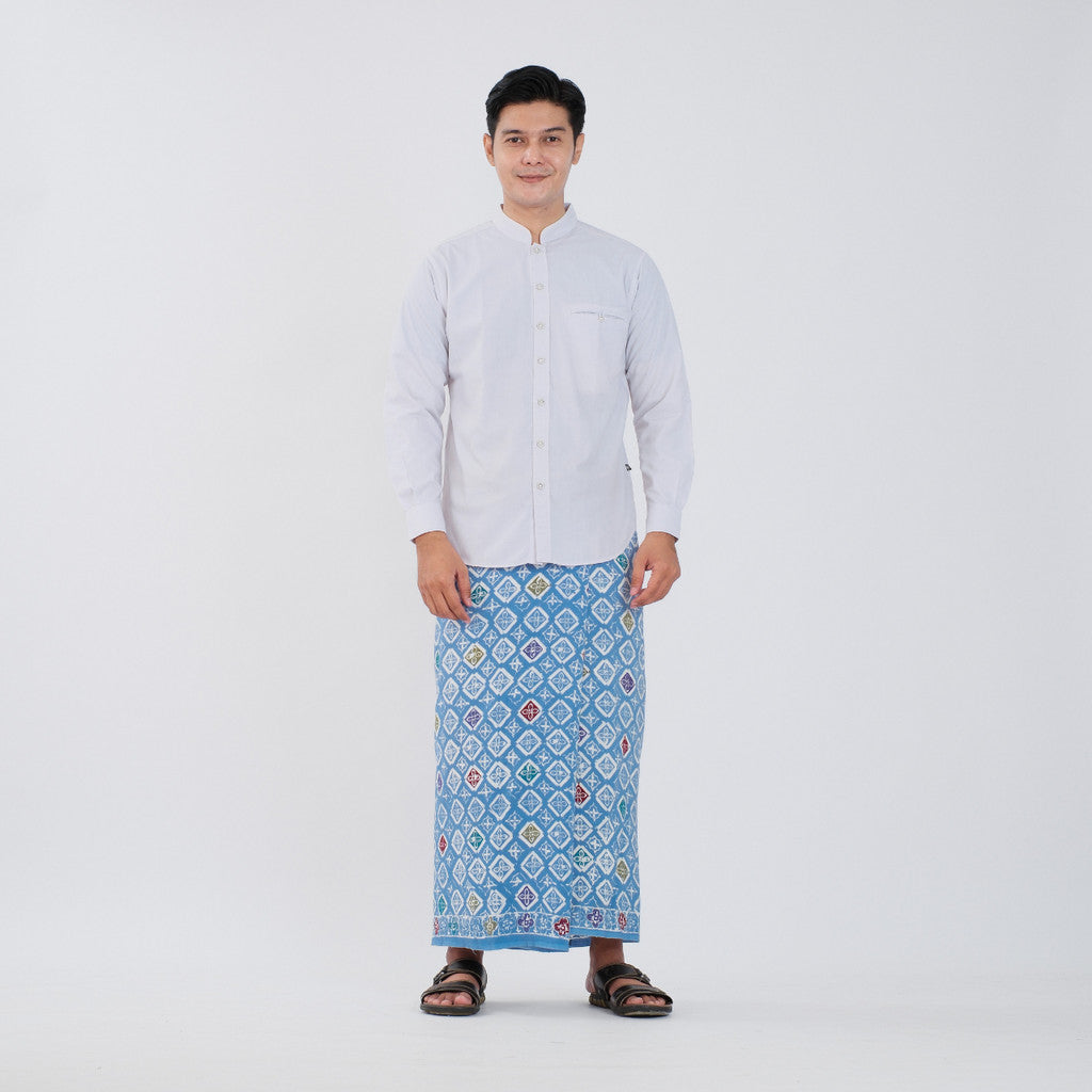 Sarung Batik Cap Pastel Colet Rayon Surya Teja SPC-13