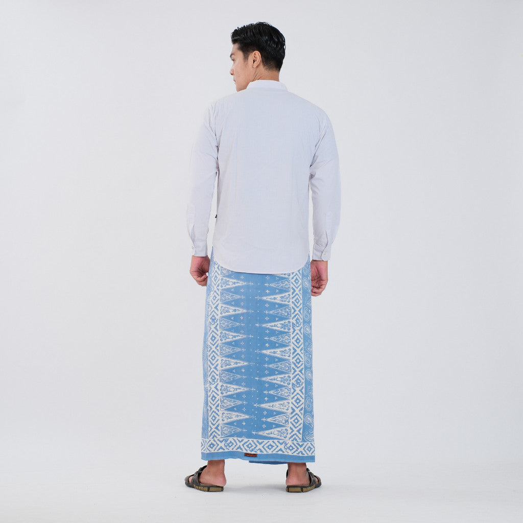 Sarung Batik Cap Pastel Monokrom Rayon Surya Teja SPM-16