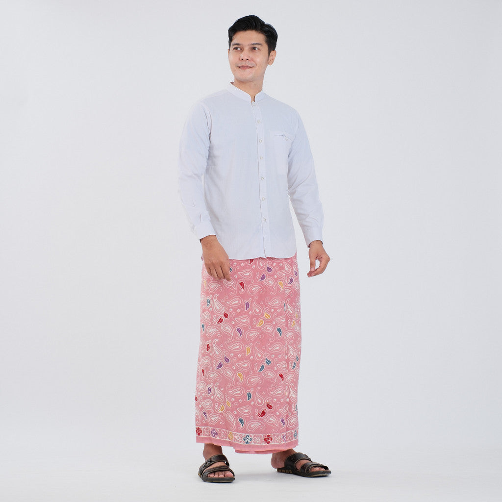 Sarung Batik Cap Pastel Colet Rayon Surya Teja SPC-16