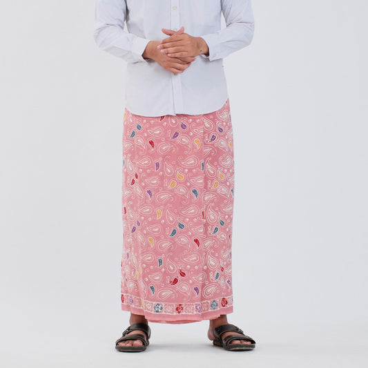 Sarung Batik Cap Pastel Colet Rayon Surya Teja SPC-16