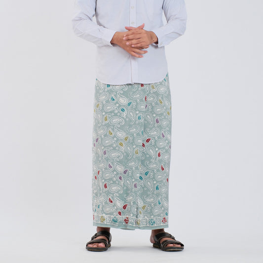 Sarung Batik Cap Pastel Colet Rayon Surya Teja SPC-19