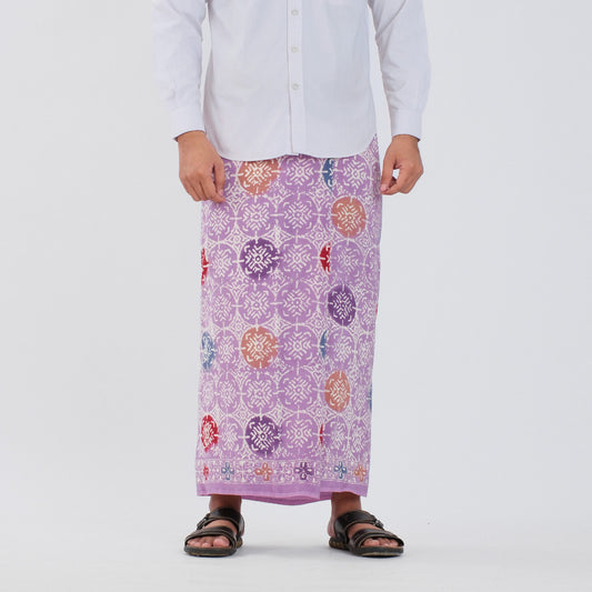 Sarung Batik Cap Pastel Colet Rayon Surya Teja SPC-10
