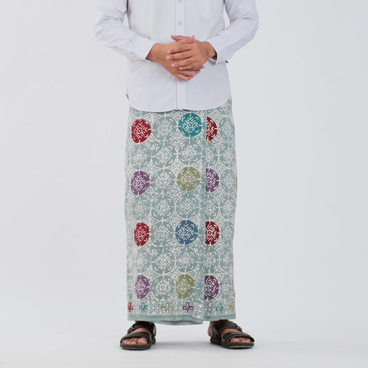 Sarung Batik Cap Pastel Colet Rayon Surya Teja SPC-9