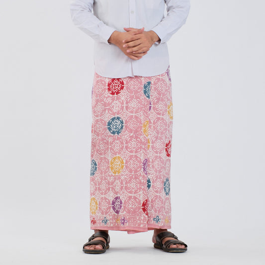 Sarung Batik Cap Pastel Colet Rayon Surya Teja SPC-6