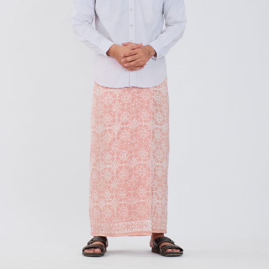 Sarung Batik Cap Pastel Monokrom Rayon Surya Teja SPM-1