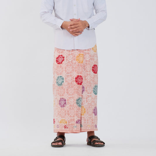 Sarung Batik Cap Pastel Colet Rayon Surya Teja SPC-7