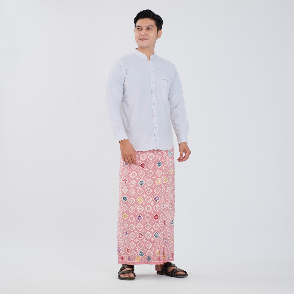 Sarung Batik Cap Pastel Colet Rayon Surya Teja SPC-11