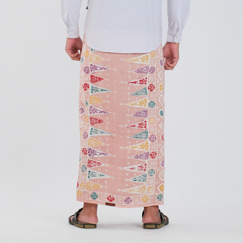 Sarung Batik Cap Pastel Colet Rayon Surya Teja SPC-12