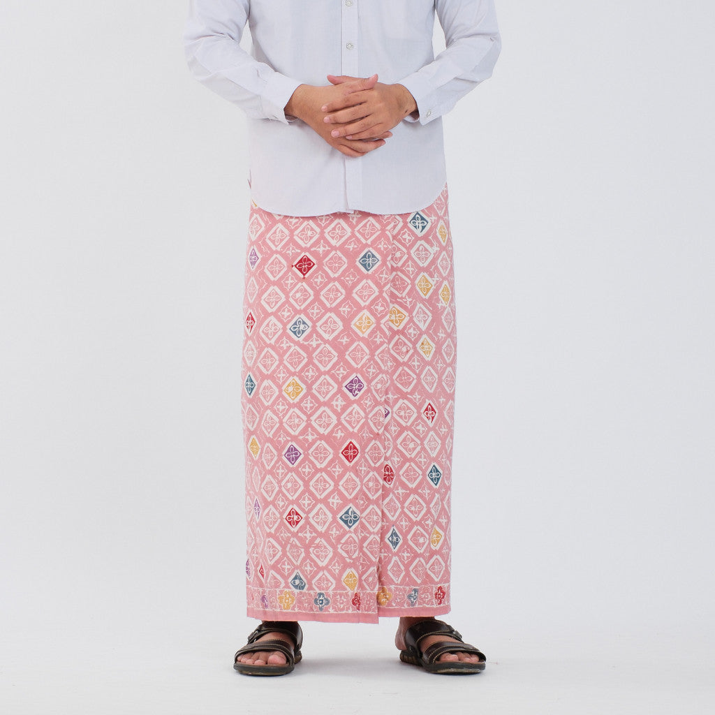 Sarung Batik Cap Pastel Colet Rayon Surya Teja SPC-11