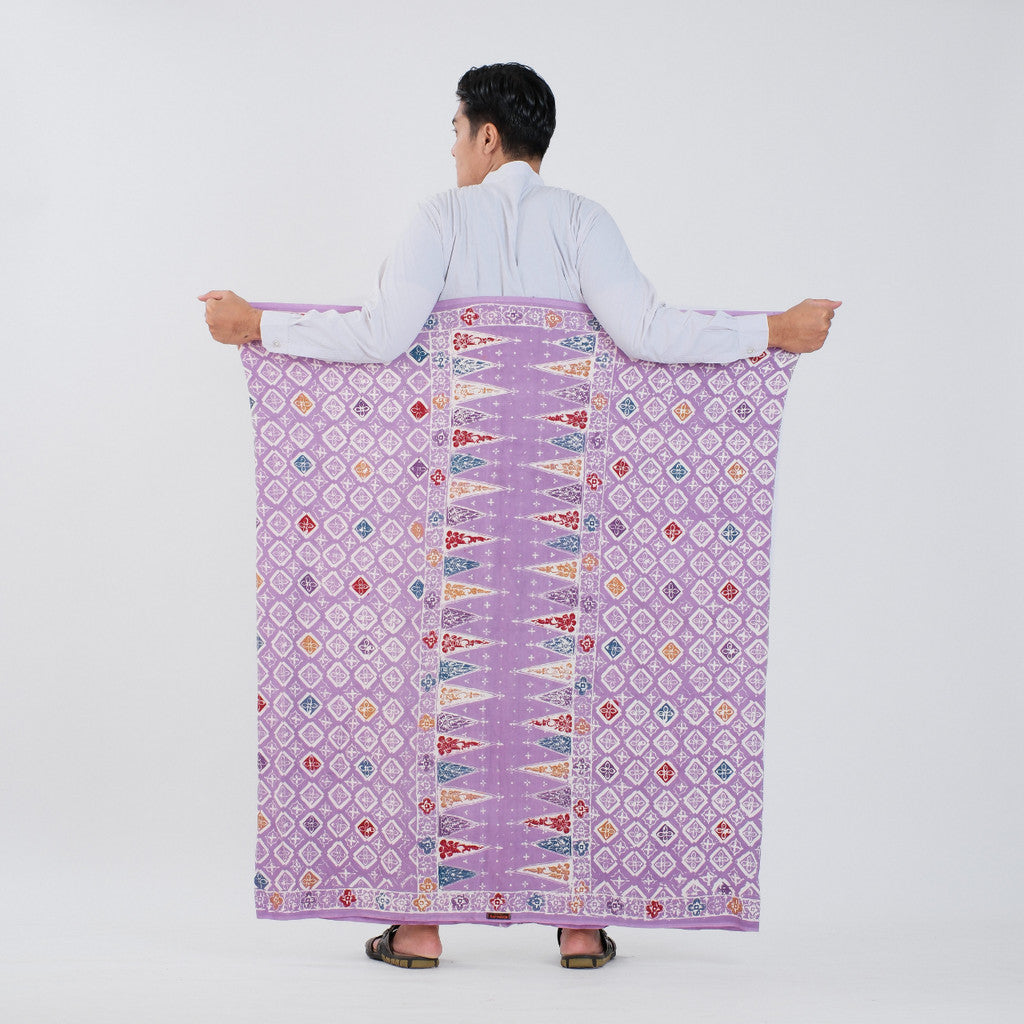 Sarung Batik Cap Pastel Colet Rayon Surya Teja SPC-15