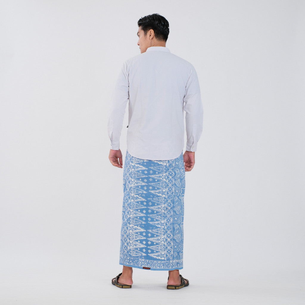 Sarung Batik Cap Pastel Monokrom Rayon Surya Teja SPM-10
