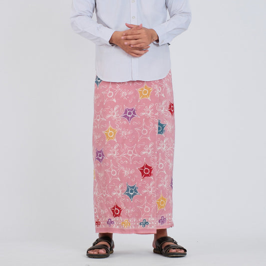 Sarung Batik Cap Pastel Colet Rayon Surya Teja SPC-1