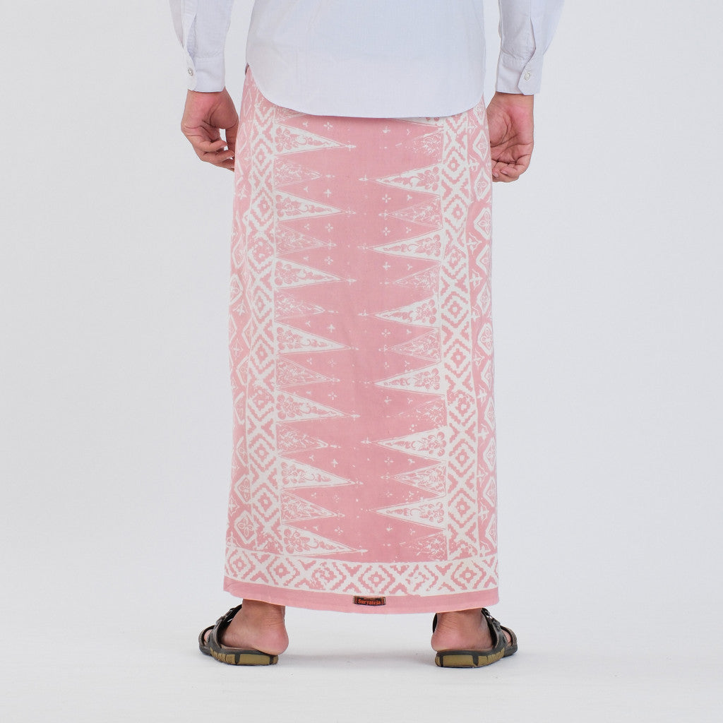 Sarung Batik Cap Pastel Monokrom Rayon Surya Teja SPM-15