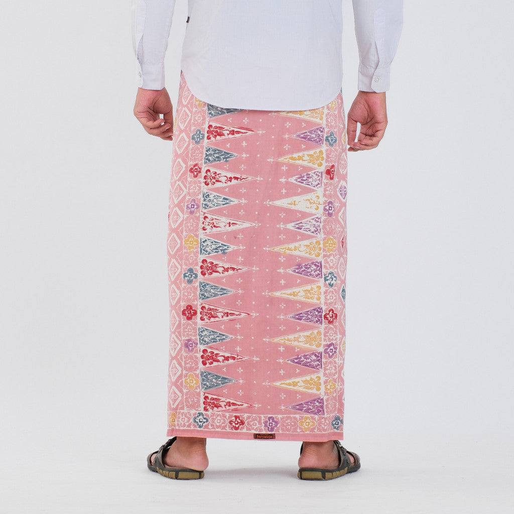 Sarung Batik Cap Pastel Colet Rayon Surya Teja SPC-11