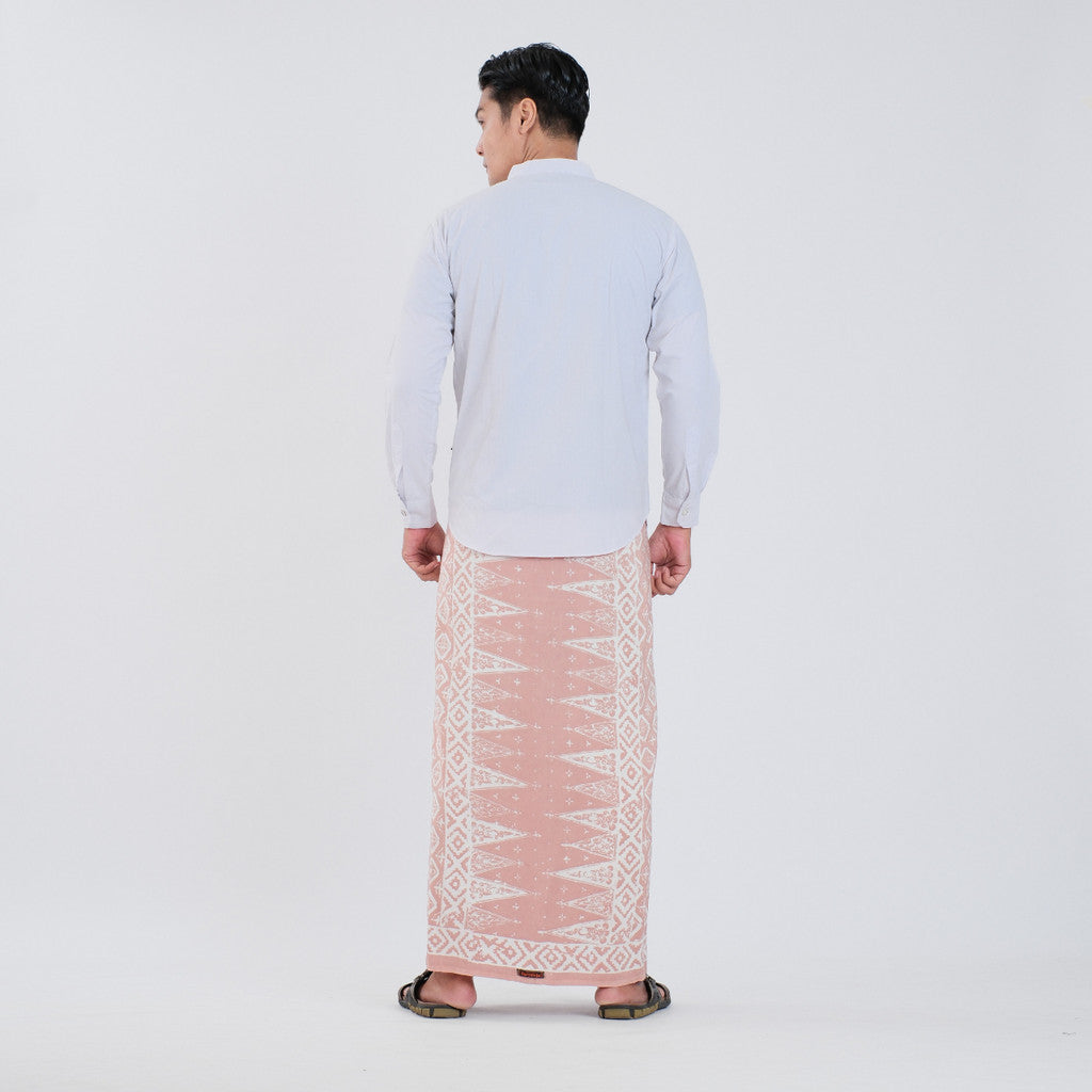 Sarung Batik Cap Pastel Monokrom Rayon Surya Teja SPM-11