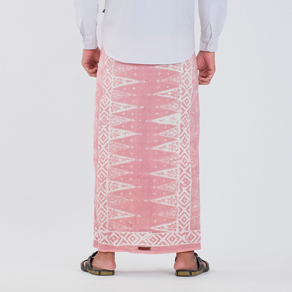 Sarung Batik Cap Pastel Monokrom Rayon Surya Teja SPM-17