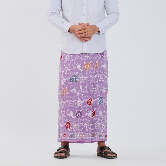 Sarung Batik Cap Pastel Colet Rayon Surya Teja SPC-5